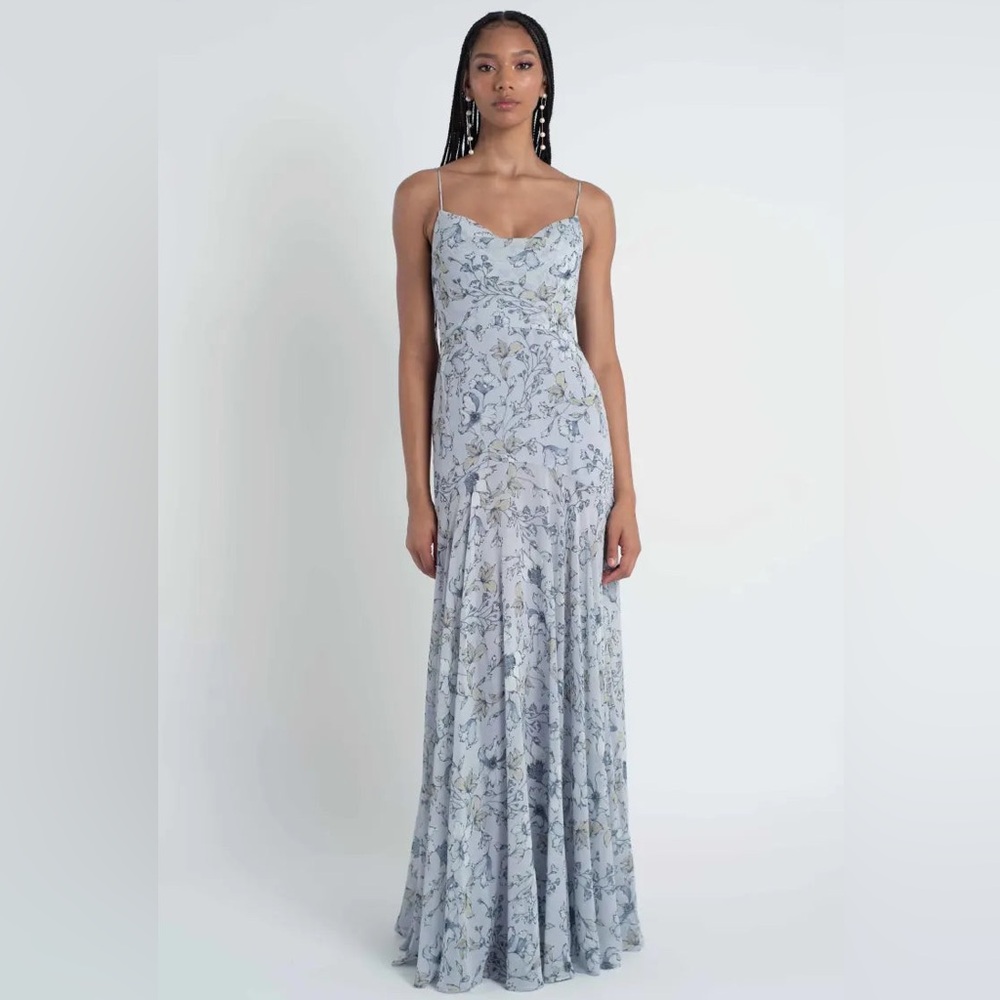Jenny Yoo Keely Bridesmaids Dress in Whisper Multi Flowering Sahara Print (12)